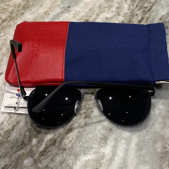 NWT Le Specs Drop Top Aviator Sunglasses - Picture 8 of 9